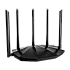 Router Wi-Fi 6, DualBand 2.4Ghz/5GHz, 300+1201Mbps, 5x6dBi, 4 porturi Gigabit - TENDA TND-RX2-PRO