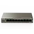 Switch 8 porturi PoE, 1 port uplink RJ45, 10/100Mbps - TENDA TND-TEF1109P-8-63W