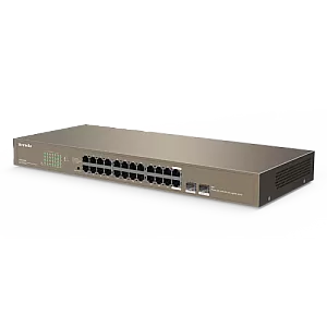 Switch 24 porturi Gigabit, 2 porturi SFP Gigabit - TENDA TND-TEG1024F