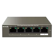 Switch 4 porturi Gigabit PoE, 1 port Uplink Gigabit - Tenda TND-TEG1105P-4-63W Switch 4 porturi Gigabit PoE, 1 port Uplink Gigabit - Tenda TND-TEG1105P-4-63W