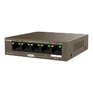 Switch 4 porturi PoE OUT, 1 port PoE IN, Gigabit - TENDA TND-TEG1105PD