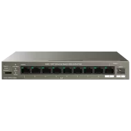 Switch 8 porturi Gigabit PoE, 1 port Uplink Gigabit, 1 port SFP Uplink Gigabit - Tenda TND-TEG1110PF-8-102W Switch 8 porturi Gigabit PoE, 1 port Uplink Gigabit, 1 port SFP Uplink Gigabit - Tenda TND-TEG1110PF-8-102W