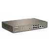 Switch 8 porturi PoE Gigabit, 1 port consola, 1 port SFP Gigabit, management - TENDA TND-TEG5310P-8-150W – TENDA TND-TEG5310P-8-150W