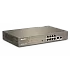 Switch 8 porturi PoE Gigabit, 1 port consola, 1 port SFP Gigabit, management - TENDA TND-TEG5310P-8-150W