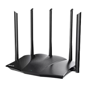 Router Wi-Fi 6, DaulBand2.4/5GHz, 574+2402 Mbps, 5x6dBi, 4 x Gigabit  - TENDA TND-TX12-PRO-V20