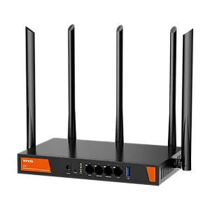 Router WiFi 6 Dual Band, 4 porturi Gigabit, AX3000, Management - TENDA TND-W30E