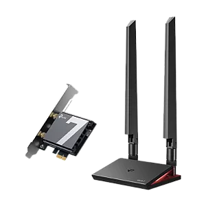 Adaptor PCI-E Bluetooth 5.4, Wi-Fi 7, BE9300 Tri-Band, 2 x Antene High-Performance - TP-Link ArcherTBE550E