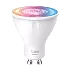 Bec LED smart Wi-Fi, RGB, 2200-6500K, intensitate ajustabila, 350 lm, GU10 - TP-Link Tapo TapoL630