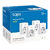 Pachet 4 prize smart, Wi-Fi, 10A, control vocal - TP-Link Tapo TapoP100(4-pack) – TP-LINK TapoP100(4-pack)