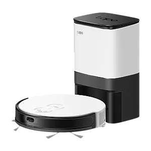 Aspirator robot RV20 Mop Plus, Spalare umeda, Golire automata, 2700Pa, MagSlim & Gyro - TP-Link Tapo TapoRV20MopPlus