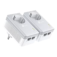 Starter kit Powerline TP-LINK TL-PA4020PKIT AV600 2 Passthrough - TP-LINK TL-PA4020PKIT Starter kit Powerline TP-LINK TL-PA4020PKIT AV600 2 Passthrough - TP-LINK TL-PA4020PKIT