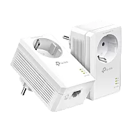 Kit Powerline AV1000, Passthrough, 1 x RJ45 Gigabit - TP-Link TL-PA7017PKIT Kit Powerline AV1000, Passthrough, 1 x RJ45 Gigabit - TP-Link TL-PA7017PKIT