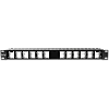 TRENDnet TC-KP24SA – Patch Panel ecranat 24 porturi blank keystone inclinate 1U - TRENDnet TC-KP24SA Patch Panel ecranat 24 porturi blank keystone inclinate 1U - TRENDnet TC-KP24SA – TRENDnet TC-KP24SA