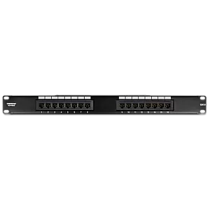 Patch Panel 16 porturi RJ45 UTP, Cat6 - TRENDnet TC-P16C6