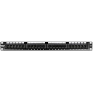 Patch Panel 24 porturi RJ45 UTP, Cat6 - TRENDnet TC-P24C6 Patch Panel 24 porturi RJ45 UTP, Cat6 - TRENDnet TC-P24C6