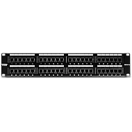 Patch Panel 48 porturi RJ45 UTP 19', Cat5/5e - TRENDnet TC-P48C5E Patch Panel 48 porturi RJ45 UTP 19', Cat5/5e - TRENDnet TC-P48C5E