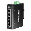 Switch industrial 5 porturi Gigabit DIN-Rail - TRENDnet TI-G50 – TRENDnet TI-G50