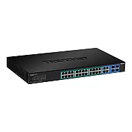 Switch 28 porturi Gigabit Web Smart, 24 x PoE+, 4 x Gigabit/SFP - TRENDnet TPE-2840WS