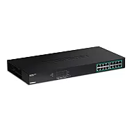 Switch 16 porturi Gigabit PoE+ 246W - TRENDnet TPE-TG160G Switch 16 porturi Gigabit PoE+ 246W - TRENDnet TPE-TG160G