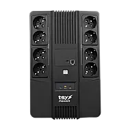 UPS TSY Power, 1000VA/600W, LED, line interactive, 8 x Schuko TSY-D-1K0-LED UPS TSY Power, 1000VA/600W, LED, line interactive, 8 x Schuko TSY-D-1K0-LED