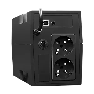 UPS TSY Power, 600VA/360W, LCD,  line interactive, 2 x Schuko TSY-MP-0K6-LCD