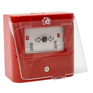 Capac protectie pentru buton manual de incendiu - UNIPOS COVER-N Capac protectie pentru buton manual de incendiu - UNIPOS COVER-N