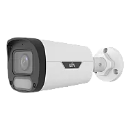 Camera IP Wise-ISP, ColorHunter, 8MP, lentila 2.8mm, WL 30M, Mic, PoE, color 24/7 - UNV IPC2318LE-ADF28KM-WP