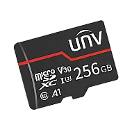 Card memorie 256GB, RED CARD - UNV TF-256G-MT Card memorie 256GB, RED CARD - UNV TF-256G-MT