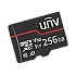 Card memorie 256GB, RED CARD - UNV TF-256G-MT