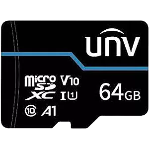 Card memorie 64GB, BLUE CARD - UNV TF-64G-T-L