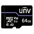 Card memorie 64GB, PURPLE CARD - UNV TF-64G-T