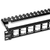 Patch Panel ecranat 24 porturi blank keystone inclinate 1U - TRENDnet TC-KP24SA – TRENDnet TC-KP24SA