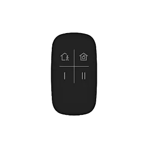 Telecomanda 4 butoane pentru AX PRO 868Mhz, Neagra - HIKVISION DS-PKF1-WE-Black