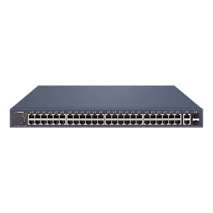 Switch 48 porturi Gigabit PoE, 2 porturi Gigabit RJ45, 2 x SFP, SMART Management - HIKVISION DS-3E1552P-SI