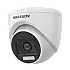 Dual Light - Camera analog 2MP, lentila 2.8mm, IR 20m, WL 20m, TVI/AHD/CVI/CVBS, Mic. - HIKVISION DS-2CE76D0T-LPFS-2.8mm