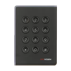Cititor de proximitate MIFARE 13.56 MHz cu tastatura integrata -HIKVISION DS-K1108AMK
