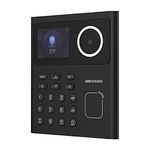 Terminal standalone control acces cu Recunoastere faciala, Card MIFARE si PIN, camera 2MP, ecran LCD color 2.4 inch - HIKVISION DS-K1T320MWX