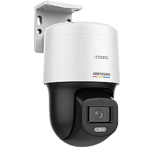 ColorVu - Camera miniPT, IP, 2MP, lentila 2.8mm, WL 30m, Audio, PoE, IP66 - HIKVISION DS-2DE2C200SCG-E(F0)