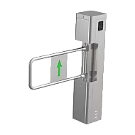 Poarta batanta partea dreapta, Card MiFare, Brat metalic, latime banda 900mm - HIKVISION DS-K3BC411X-RS-M-Dp90