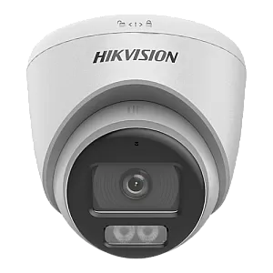 ColorVu, Dual Light -Camera analog 3K, lentila 2.8mm, IR 40m, WL 40m, TVI/AHD/CVI/CVBS, Mic., IP67 - HIKVISION DS-2CE72KF0T-LFS-2.8mm
