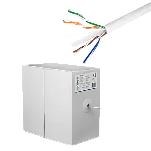 Cablu UTP, cat 6, CUPRU 100%, 305m, LSZH, 4x2x23 AWG - eRaya NET6LUT-305