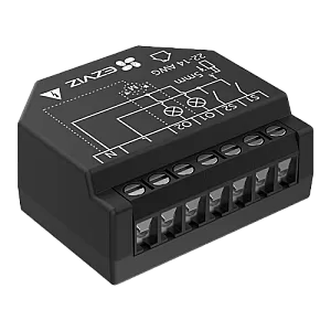 Releu inteligent Wi-Fi pentru aplicatii Smart Home EZVIZ, 2 canale 250Vc.a. max. 16A CS-T36-R100-WM