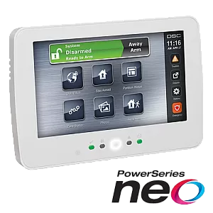 Tastatura touch screen color 7', 128 zone, SERIA NEO - DSC HS2TCHPEE1 Tastatura touch screen color 7', 128 zone, SERIA NEO - DSC HS2TCHPEE1