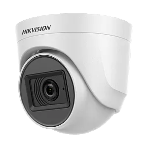 Camera Analog 5MP, lentila 2.8mm, IR 20m, AHD,TVI,CVI,CVBS, Mic - HIKVISION DS-2CE76H0T-ITPFS-2.8mm