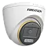 ColorVu, Dual Light - Camera analog 2MP, lentila 2.8mm, IR 40m, WL 40m, TVI/AHD/CVI/CVBS, Mic. - HIKVISION DS-2CE72DF3T-LFS-2.8mm