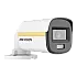 ColorVu, Dual Light - Camera analog 2MP, lentila 2.8mm, IR 20m, WL 20m, TVI/AHD/CVI/CVBS, Mic. - HIKVISION DS-2CE10DF3T-LFS-2.8mm