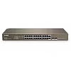 Switch 24 porturi Gigabit, 2 porturi SFP Gigabit - TENDA TND-TEG1024F – TENDA TND-TEG1024F