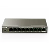 Switch 8 porturi PoE, 1 port uplink RJ45, 10/100Mbps - TENDA TND-TEF1109P-8-63W – TENDA TND-TEF1109P-8-63W