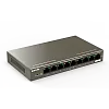 Switch 8 porturi PoE, 1 port uplink RJ45, 10/100Mbps - TENDA TND-TEF1109P-8-63W – TENDA TND-TEF1109P-8-63W