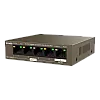 Switch 4 porturi PoE OUT, 1 port PoE IN, Gigabit - TENDA TND-TEG1105PD – TENDA TND-TEG1105PD